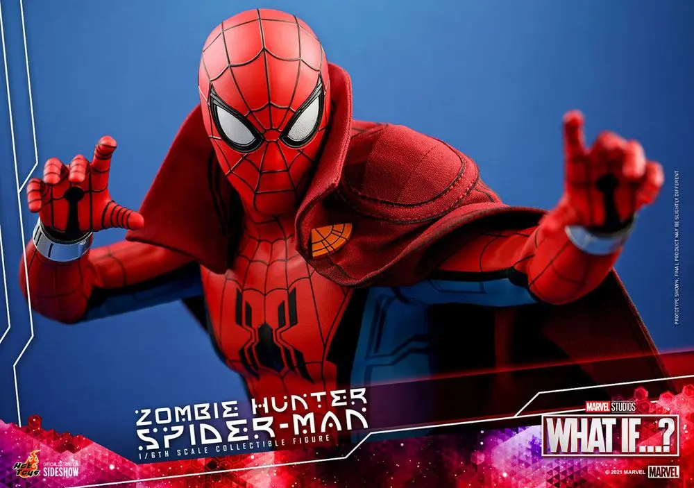 What If...? Actionfigur 1/6 Zombie Hunter Spider-Man 30 cm Produktfoto