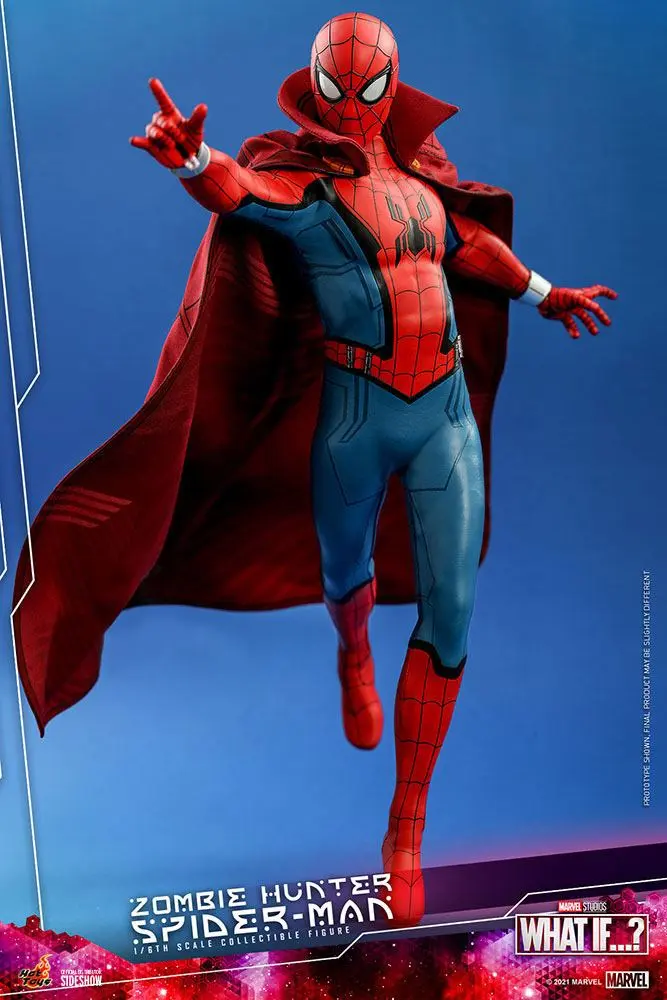 What If...? Actionfigur 1/6 Zombie Hunter Spider-Man 30 cm Produktfoto