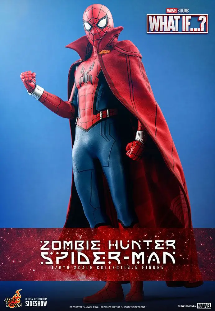 What If...? Actionfigur 1/6 Zombie Hunter Spider-Man 30 cm Produktfoto