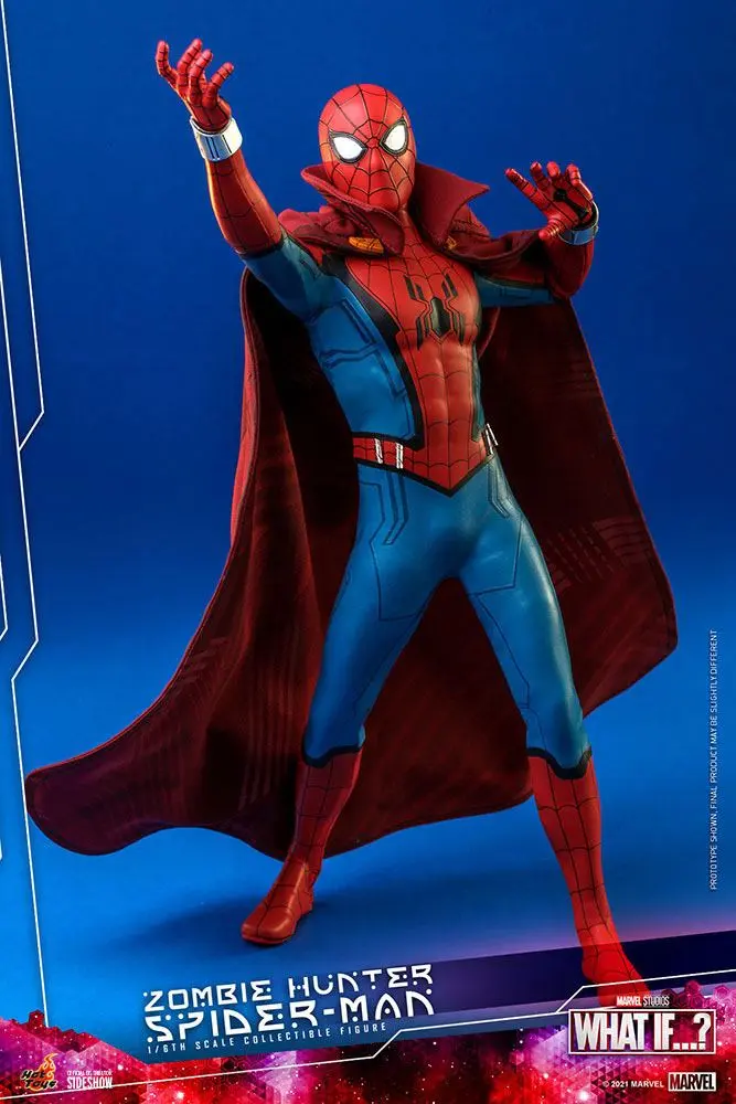 What If...? Actionfigur 1/6 Zombie Hunter Spider-Man 30 cm Produktfoto