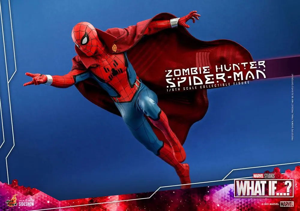 What If...? Actionfigur 1/6 Zombie Hunter Spider-Man 30 cm Produktfoto