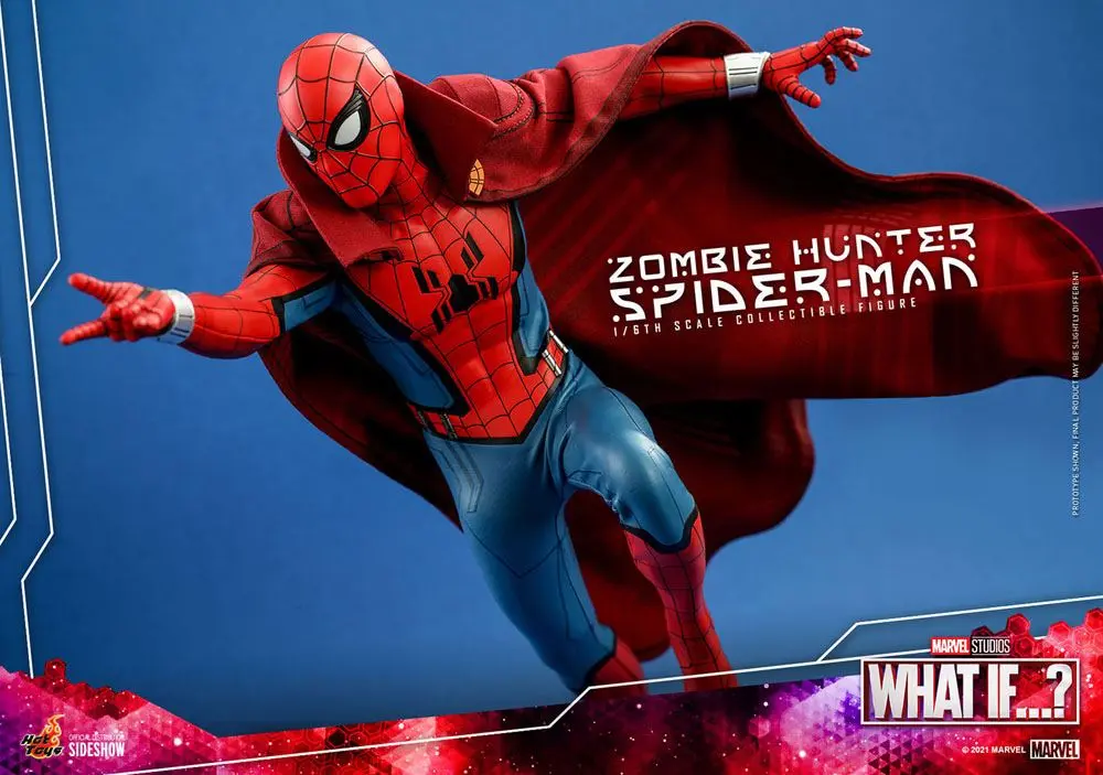 What If...? Actionfigur 1/6 Zombie Hunter Spider-Man 30 cm Produktfoto