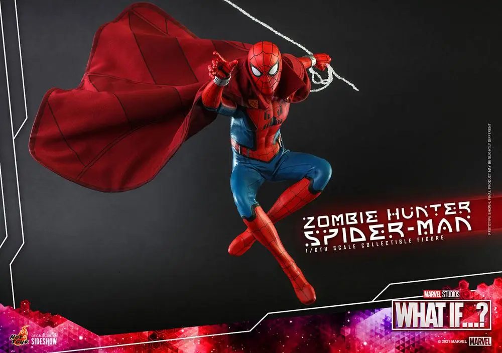 What If...? Actionfigur 1/6 Zombie Hunter Spider-Man 30 cm Produktfoto