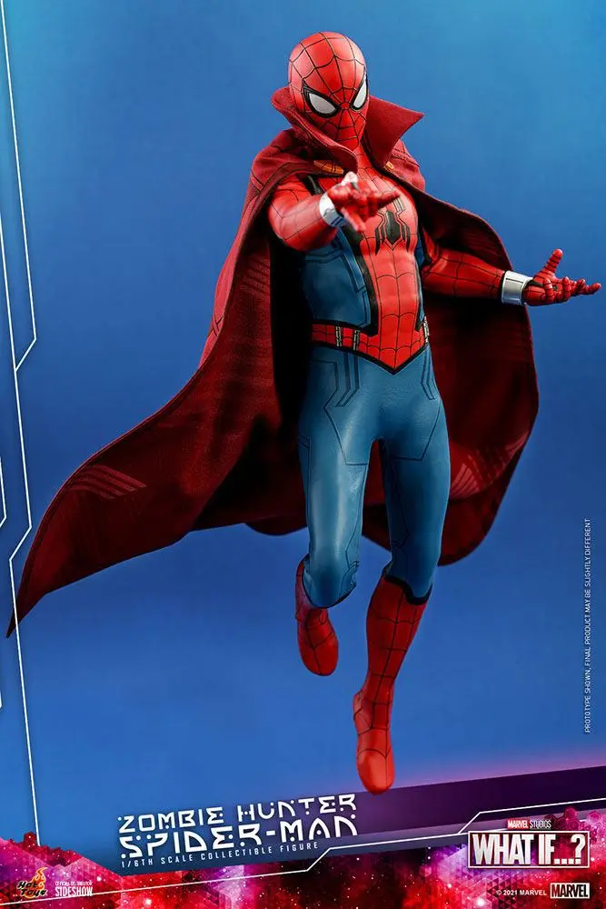 What If...? Actionfigur 1/6 Zombie Hunter Spider-Man 30 cm Produktfoto