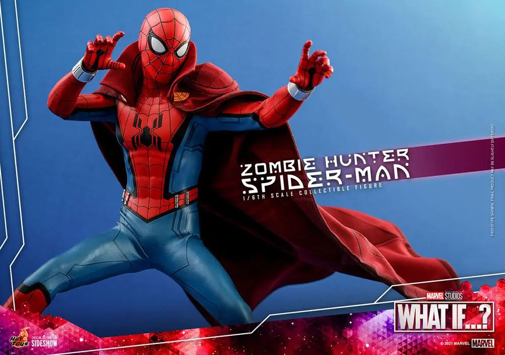 What If...? Actionfigur 1/6 Zombie Hunter Spider-Man 30 cm Produktfoto