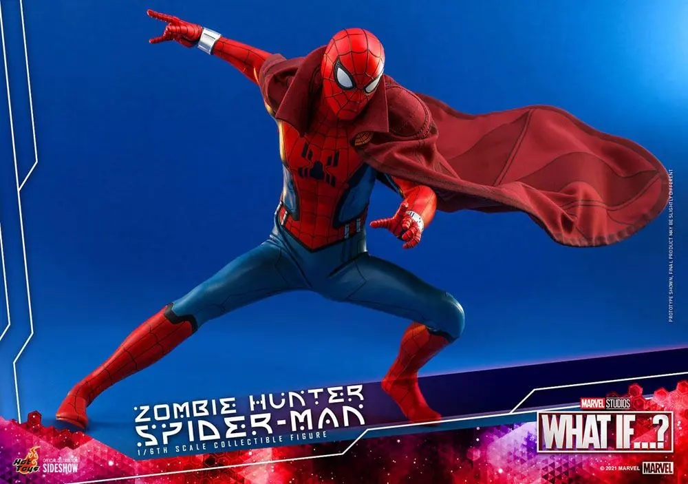 What If...? Actionfigur 1/6 Zombie Hunter Spider-Man 30 cm Produktfoto