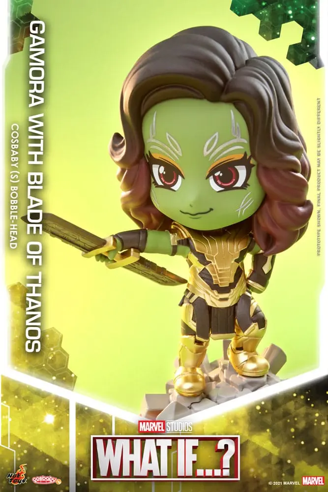 What If...? Cosbaby (S) Minifigur Gamora (with Blade of Thanos) 10 cm termékfotó