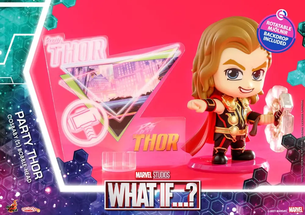 What If...? Cosbaby (S) Minifigur Party Thor 10 cm termékfotó