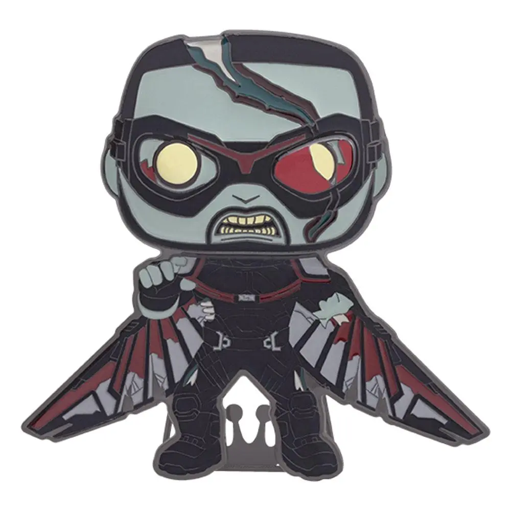 What If...? POP! Pin Ansteck-Pin Zombie Falcon 10 cm Produktfoto