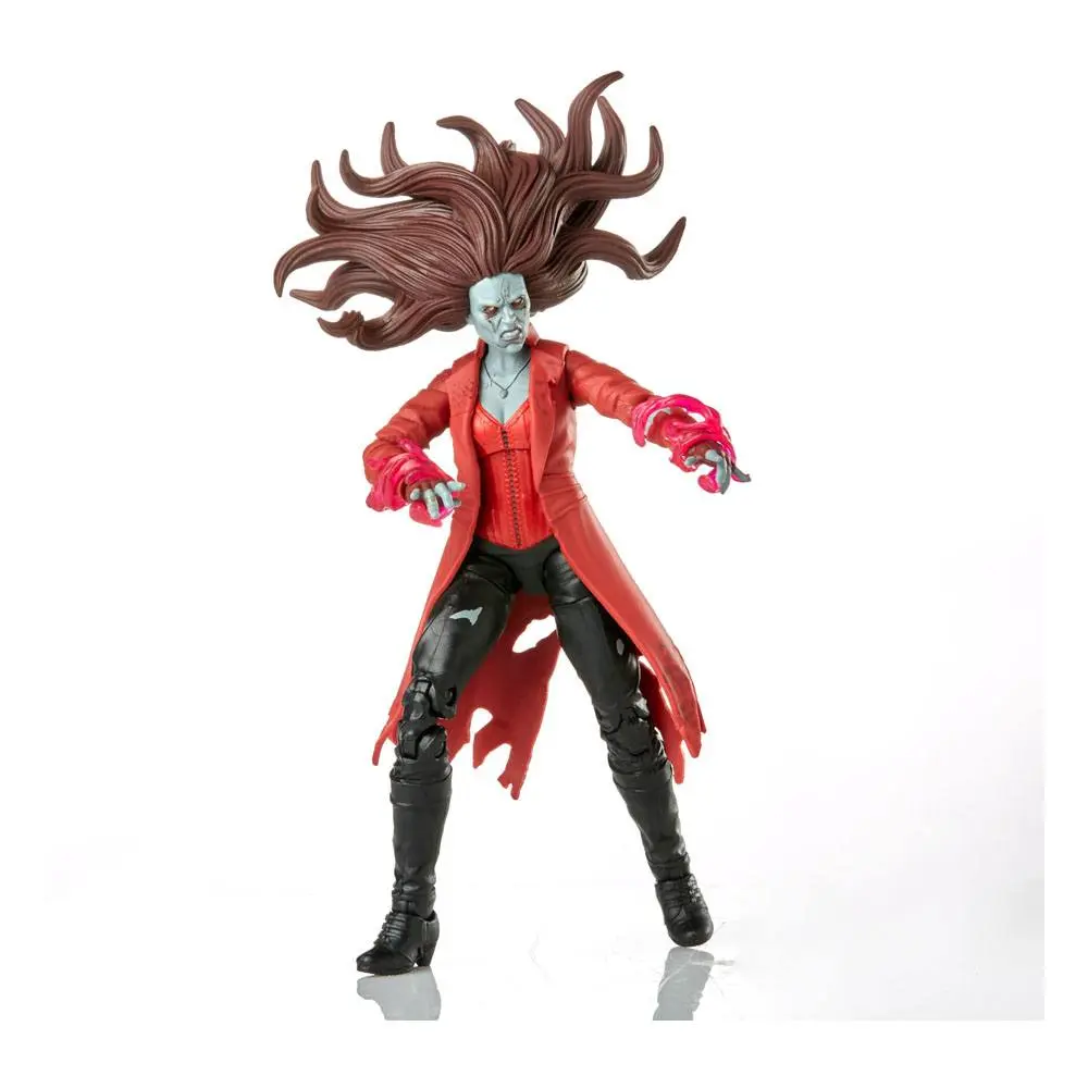 What If...? Marvel Legends Actionfigur Khonshu BAF: Zombie Scarlet Witch 15 cm Produktfoto