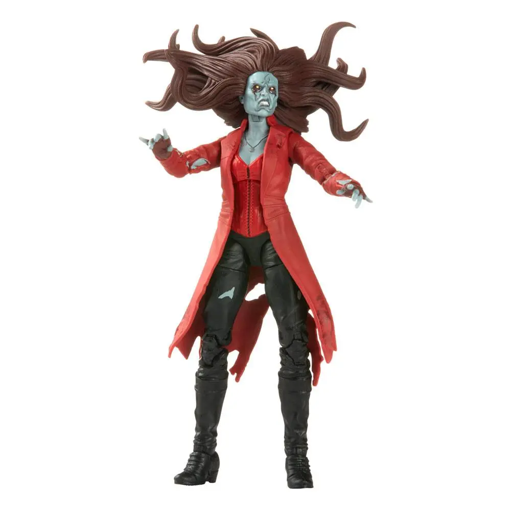 What If...? Marvel Legends Actionfigur Khonshu BAF: Zombie Scarlet Witch 15 cm Produktfoto