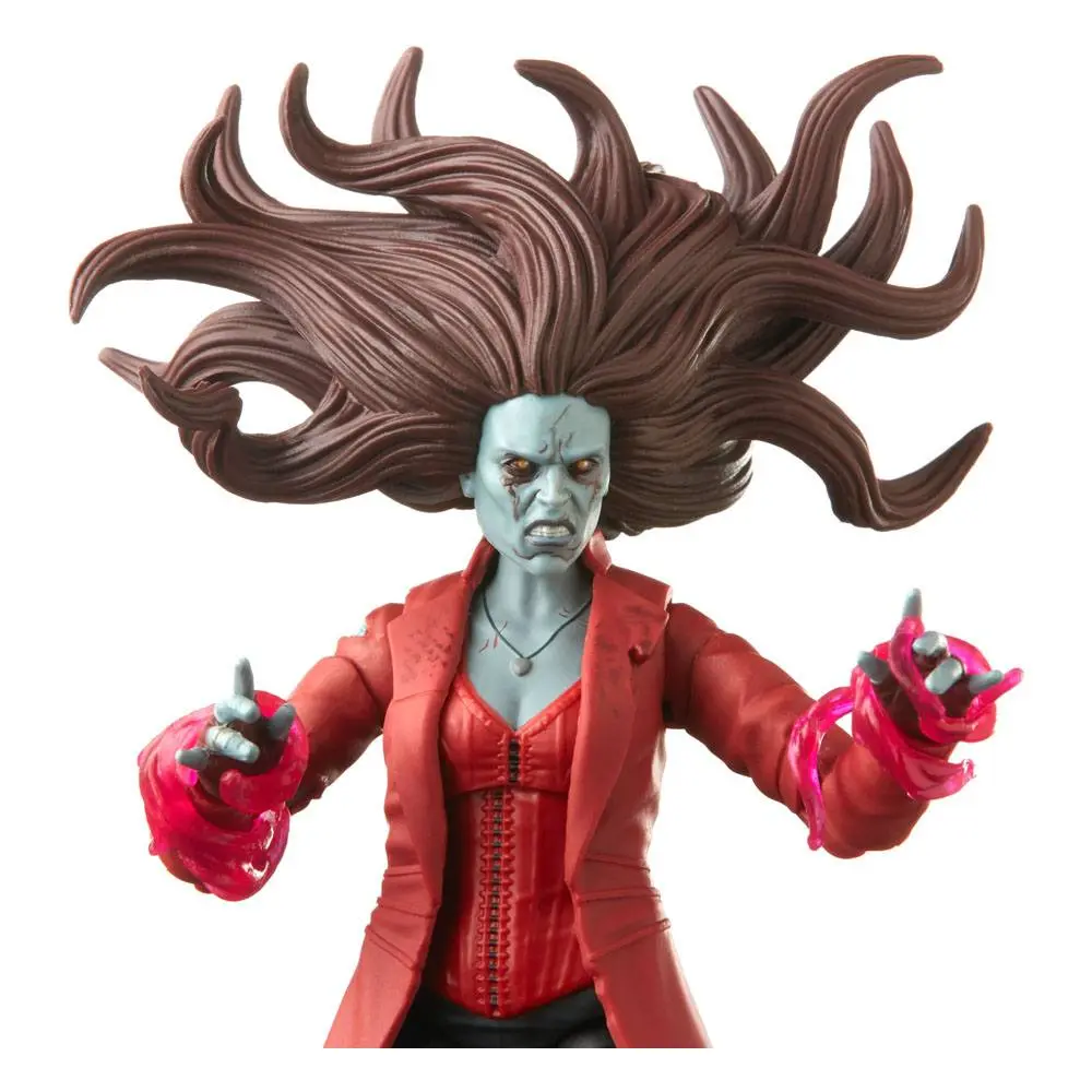 What If...? Marvel Legends Actionfigur Khonshu BAF: Zombie Scarlet Witch 15 cm Produktfoto