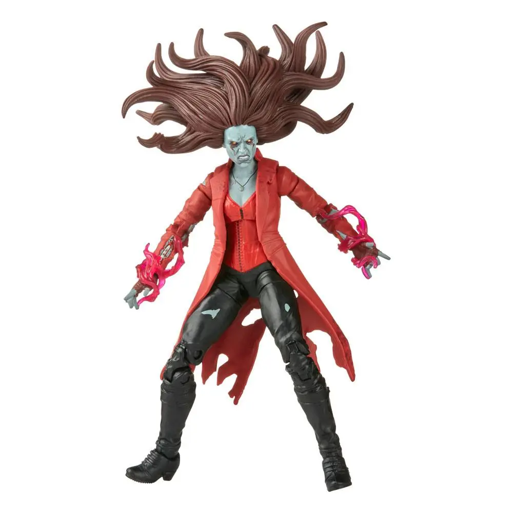 What If...? Marvel Legends Actionfigur Khonshu BAF: Zombie Scarlet Witch 15 cm Produktfoto