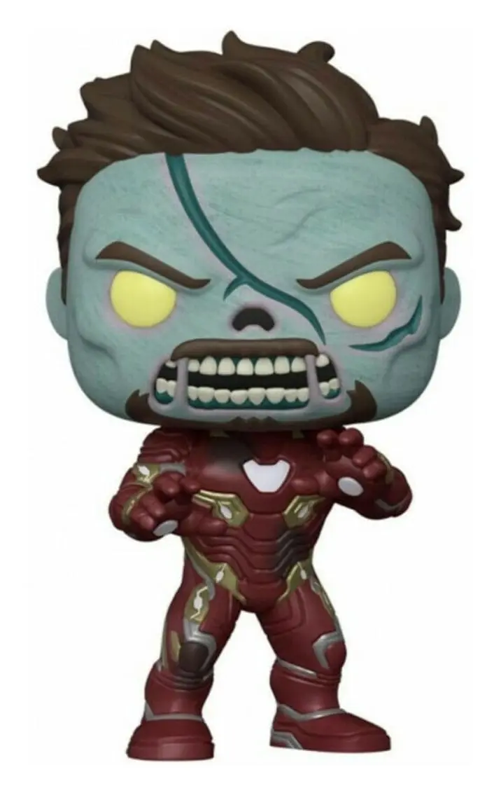 What If...? Super Sized Jumbo POP! Vinyl Figur Zombie Iron Man 25 cm Produktfoto