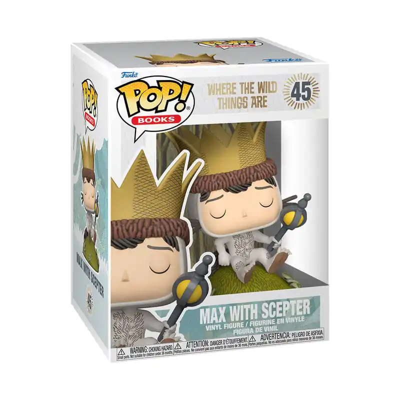 Where the Wild Things Are Funko POP! Premium Vinyl Figur Max w/Scepter 9 cm Produktfoto