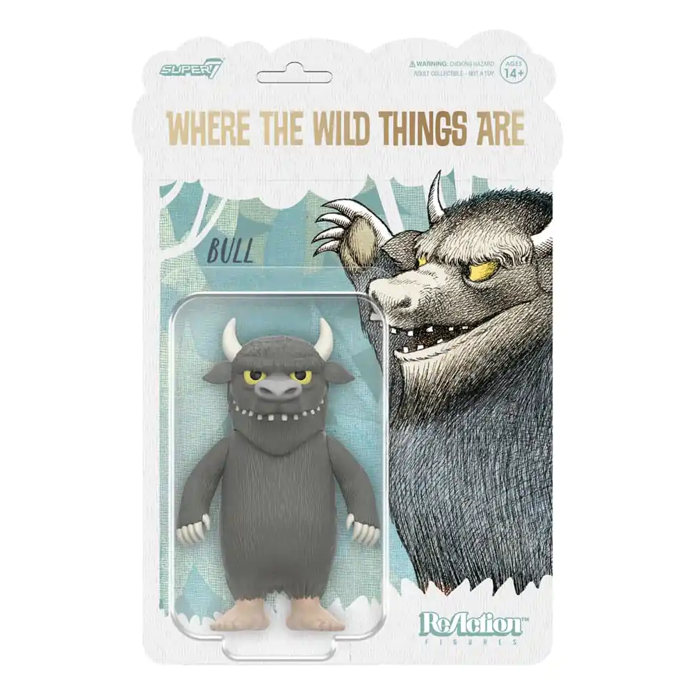 Where The Wild Things Are ReAction Action Figur Wave 01 Bull (Monster) 10 cm Produktfoto