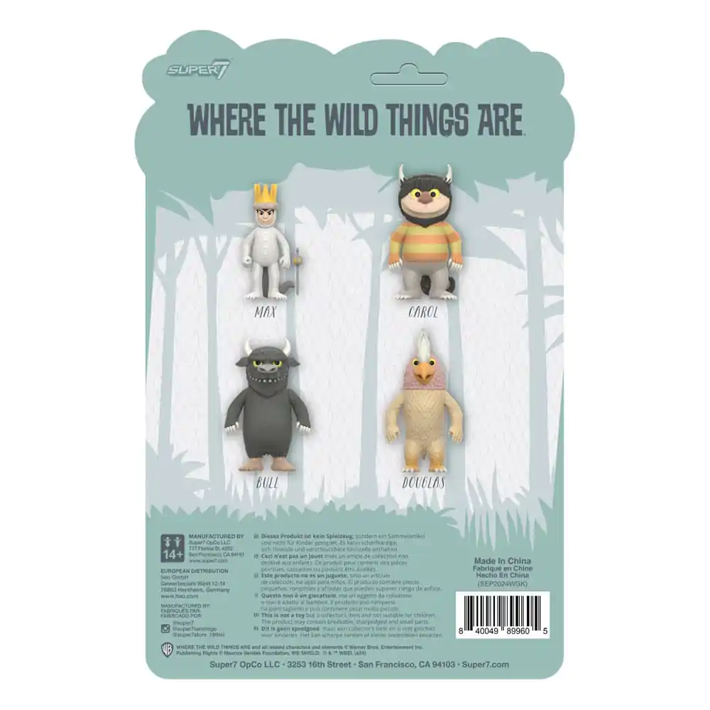 Where The Wild Things Are ReAction Action Figur Wave 01 Carol (Monster) 10 cm Produktfoto