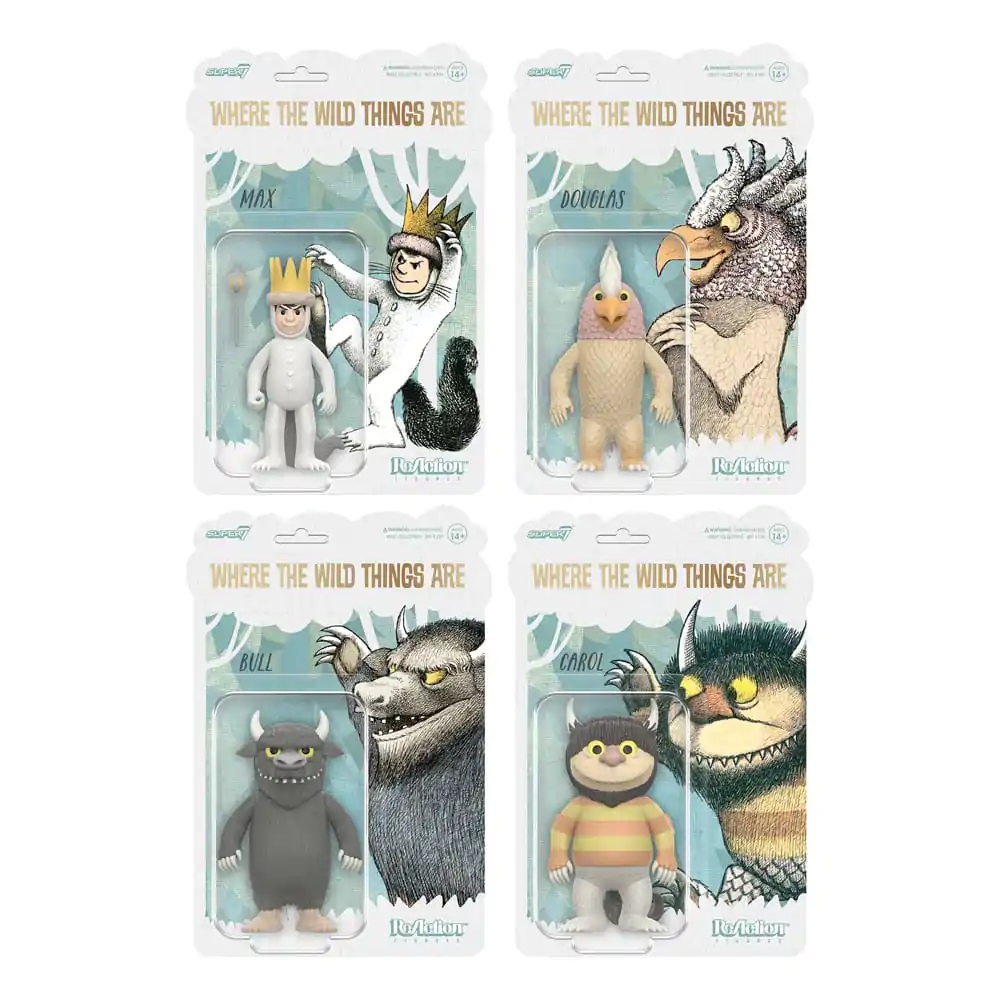 Where The Wild Things Are ReAction Action Figur Wave 01 Carol (Monster) 10 cm Produktfoto