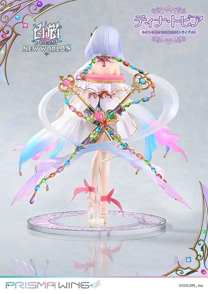 White Cat Project Prisma Wing PVC Statue 1/7 Tina Topia (The 10 Billion Tridollars of Neon Island) 22 cm termékfotó