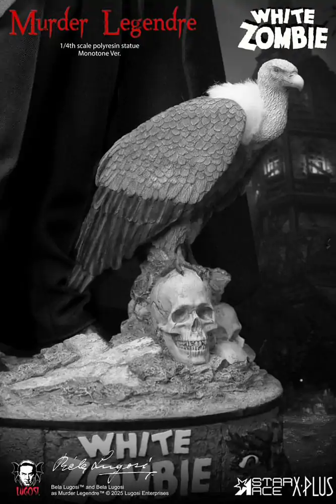 White Zombie Statue 1/4 Murder Legendre Monotone Ver. 52 cm Produktfoto