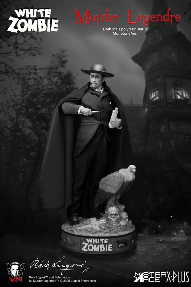 White Zombie Statue 1/4 Murder Legendre Monotone Ver. 52 cm Produktfoto