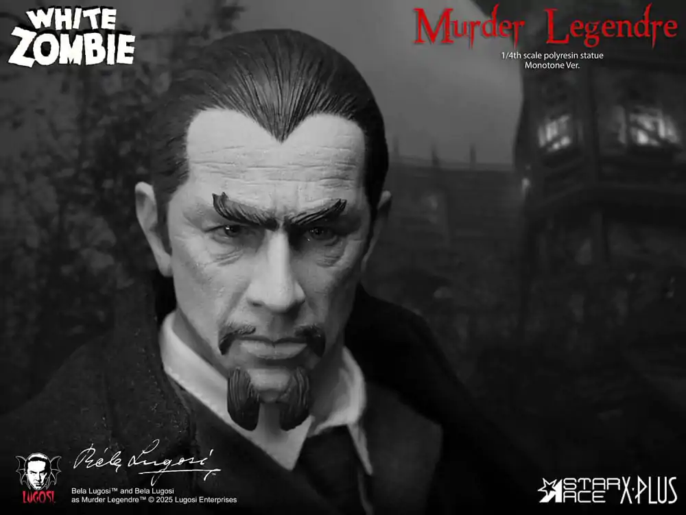 White Zombie Statue 1/4 Murder Legendre Monotone Ver. 52 cm Produktfoto