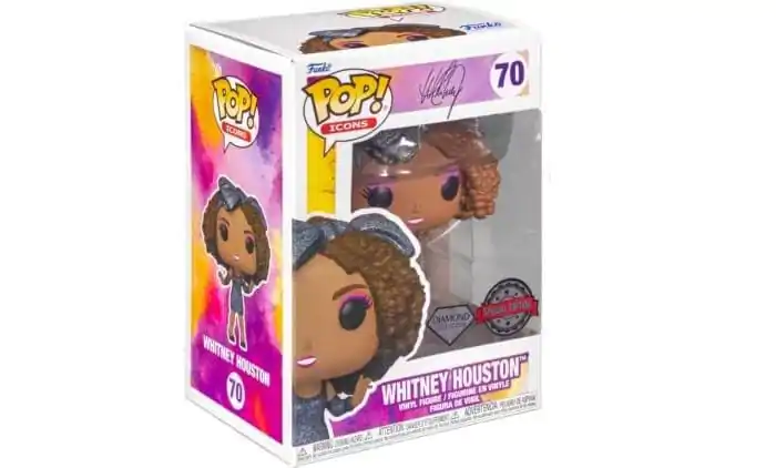 Whitney Houston POP! Icons Vinyl Figur Whitney Houston(HWIK)(DGLT) Exclusive 9 cm termékfotó