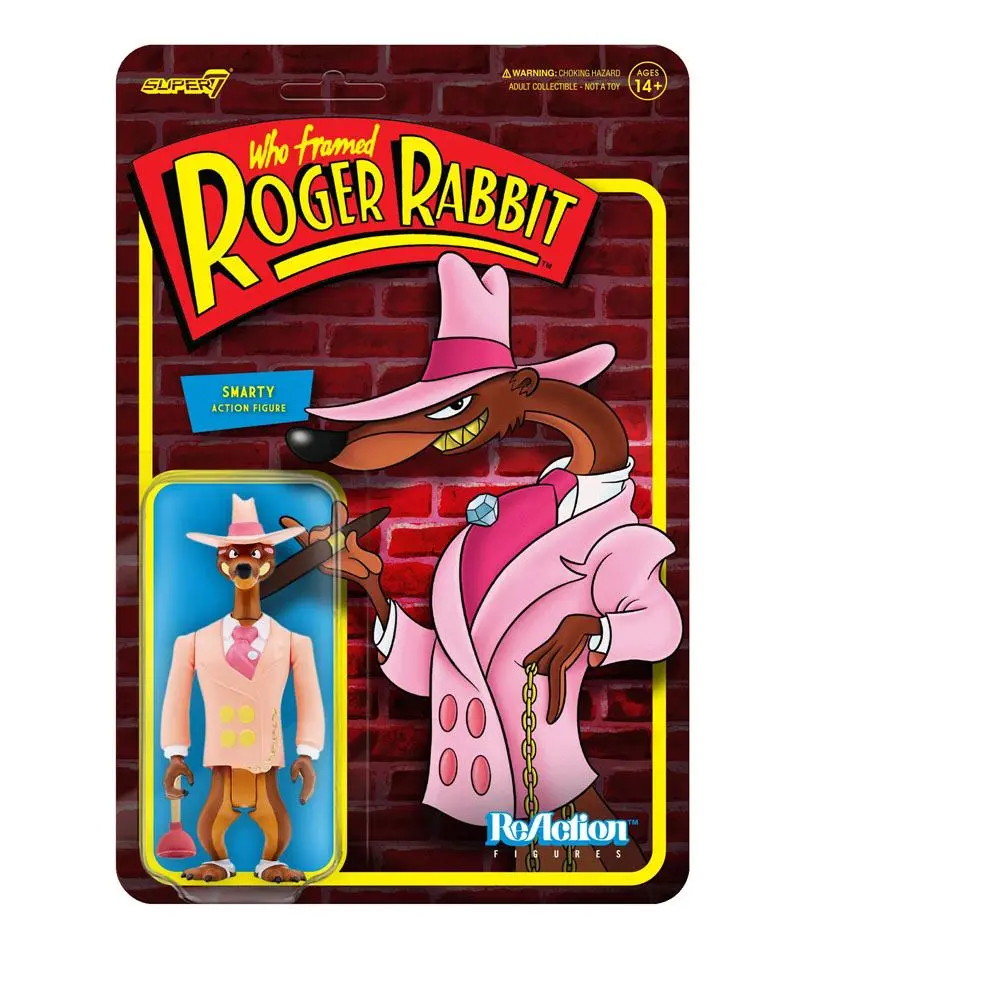 Falsches Spiel mit Roger Rabbit ReAction Actionfigur Smarty 10 cm Produktfoto