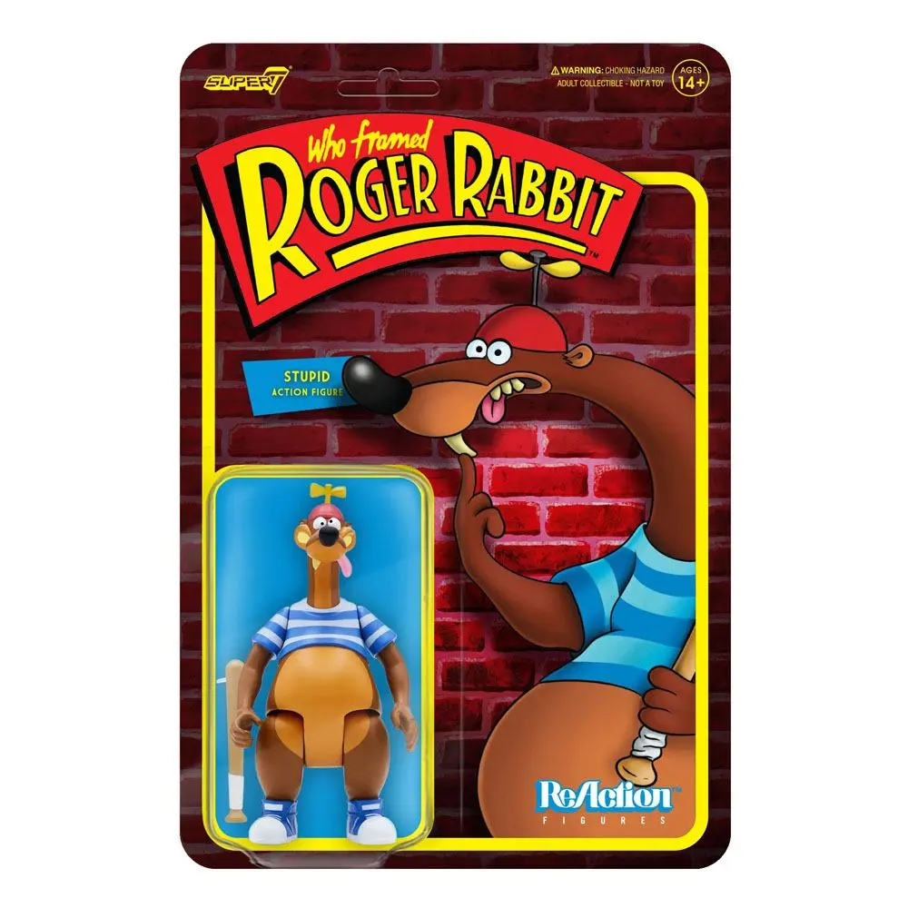 Falsches Spiel mit Roger Rabbit ReAction Actionfigur Stupid 10 cm Produktfoto