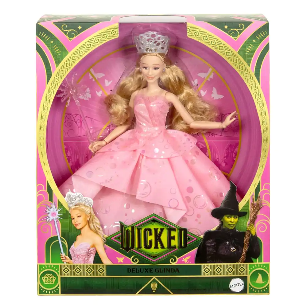 Wicked Puppe Deluxe Glinda 29 cm Produktfoto