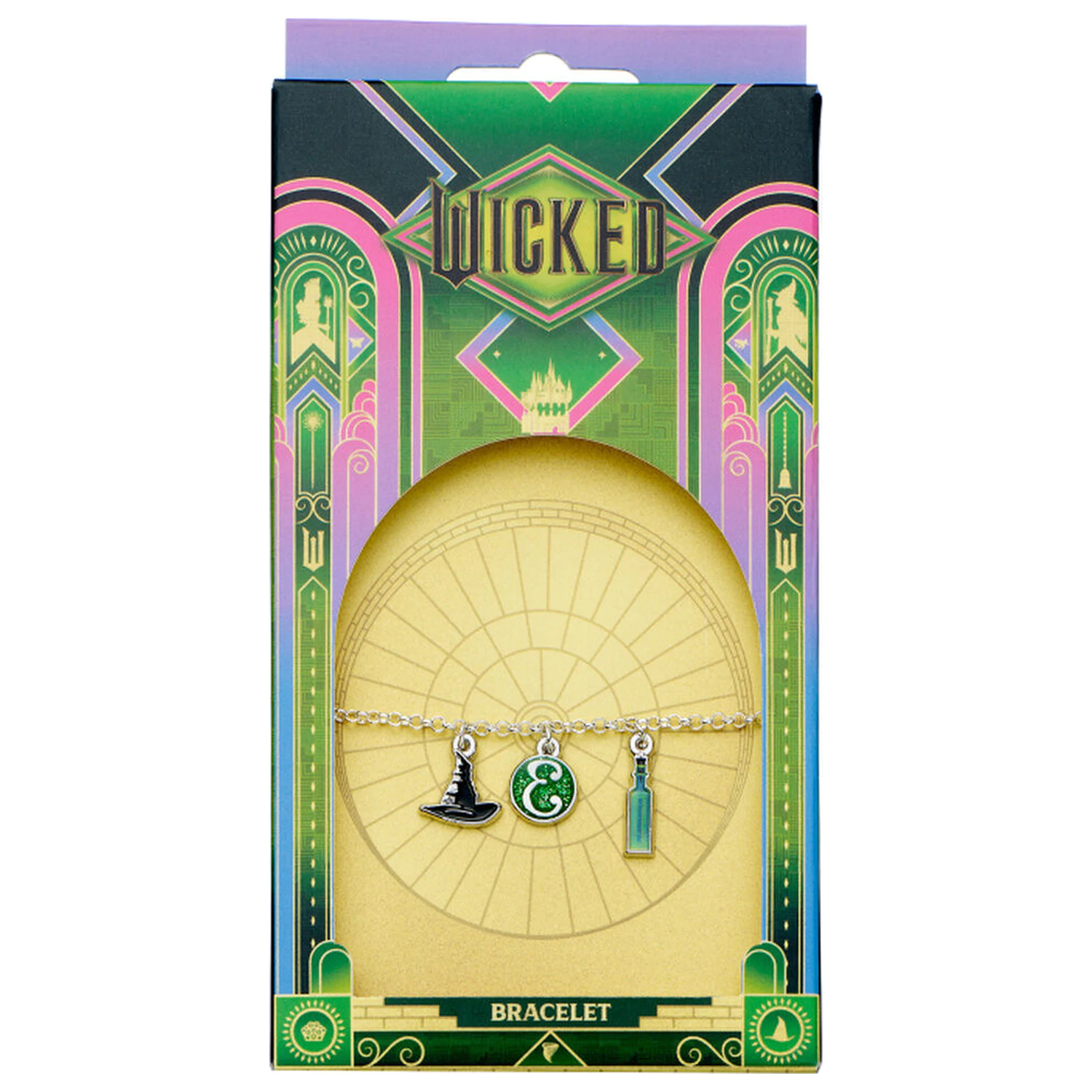 Wicked For Good Elphaba Icons Anhänger-Armband Produktfoto