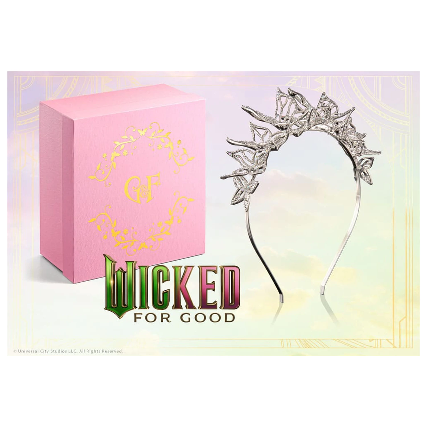 Wicked: For Good Prop Replika Glinda's Wedding Diadem (Erwachsenengröße) Produktfoto