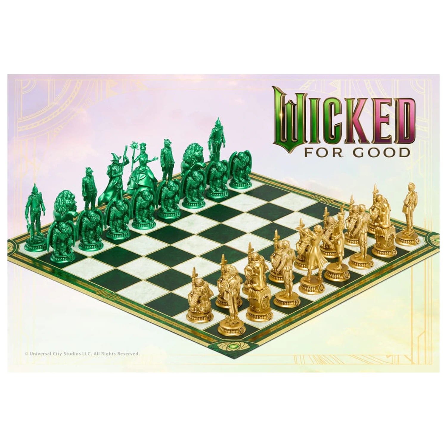 Wicked: For Good Schachset Shiz vs. Emerald City Produktfoto