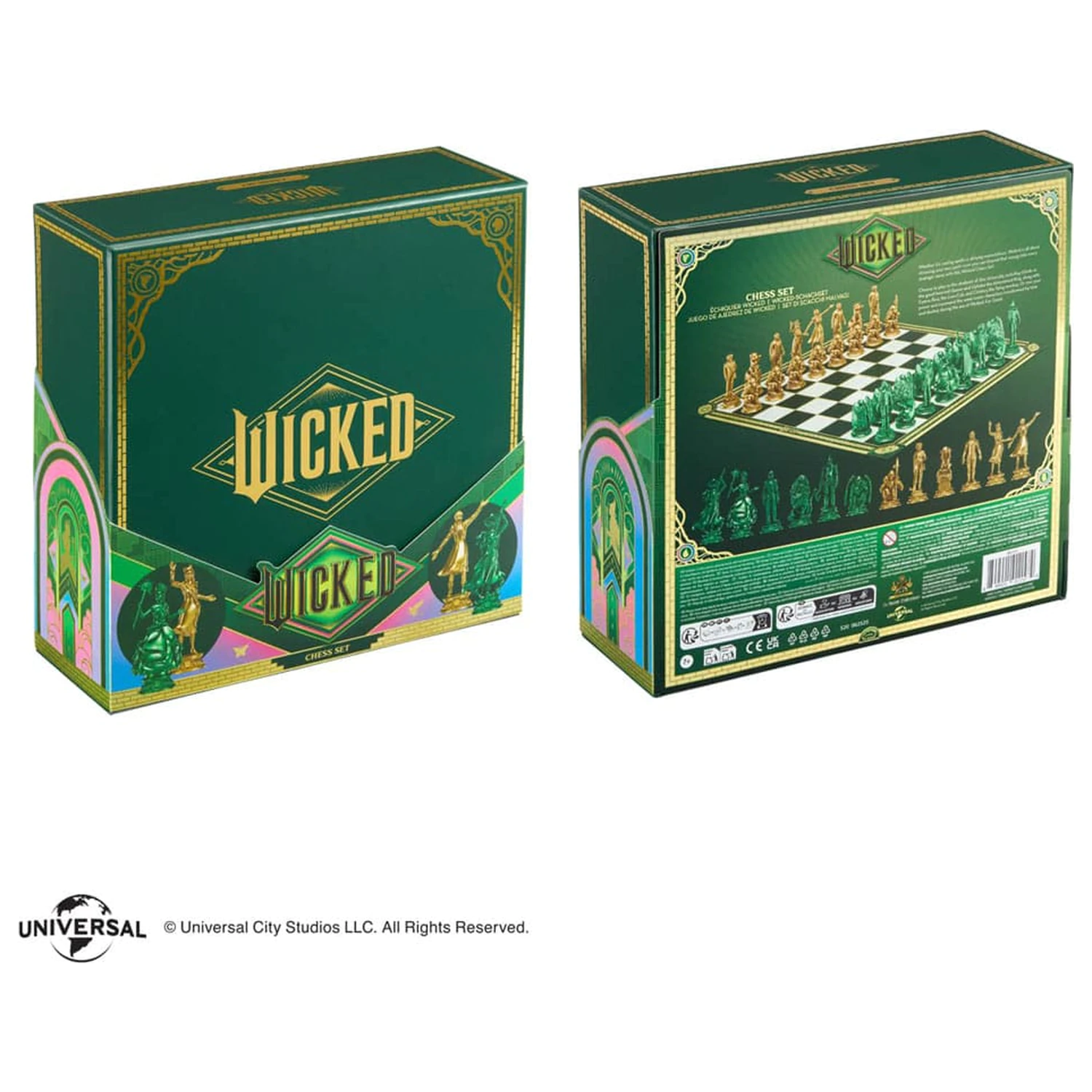 Wicked: For Good Schachset Shiz vs. Emerald City Produktfoto