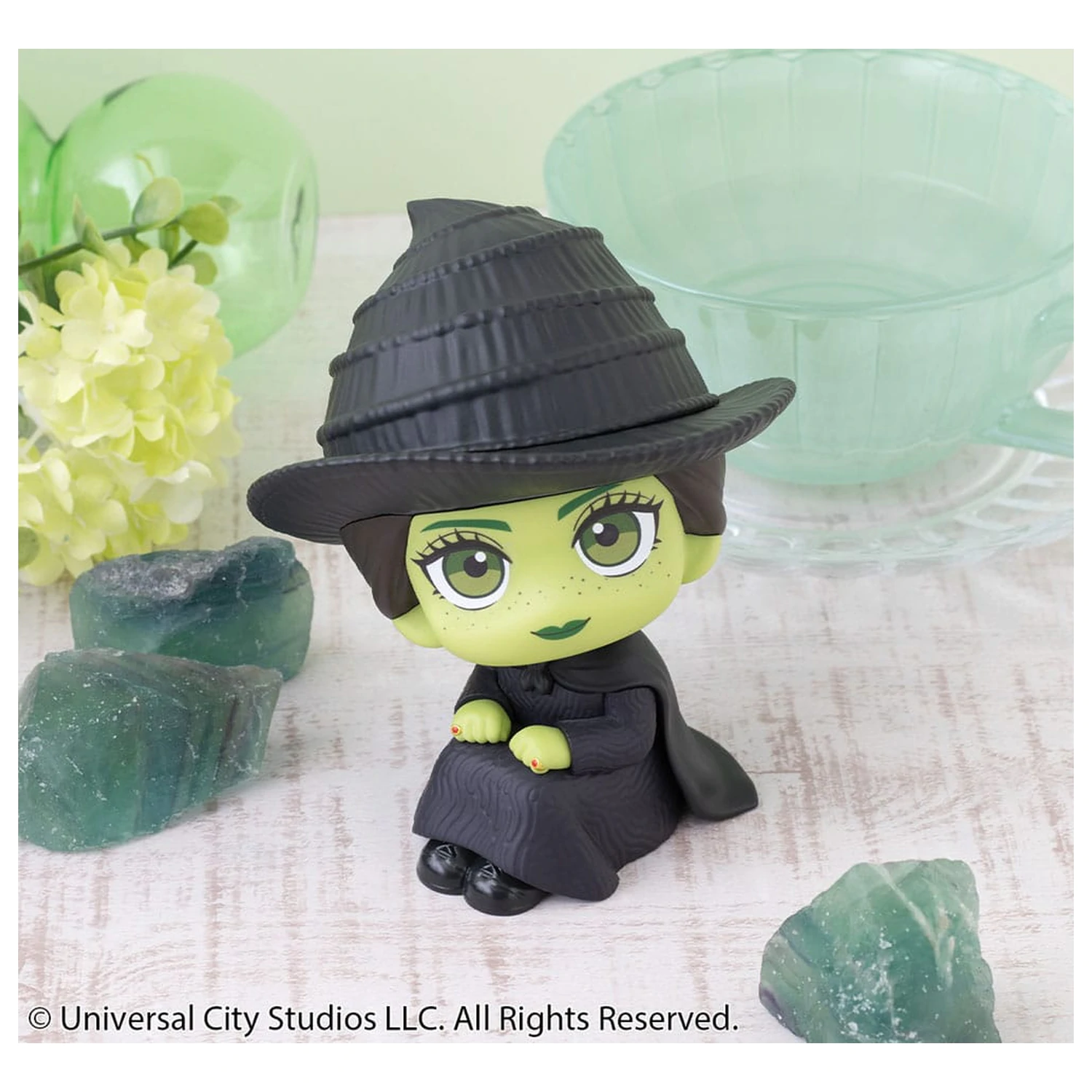 Wicked Look Up PVC Statue Elphaba 11 cm Produktfoto