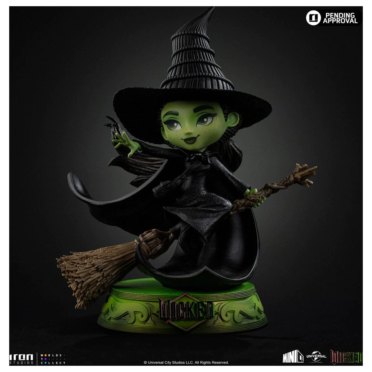 Wicked Mini Co. PVC Figur Elphaba 18 cm Produktfoto
