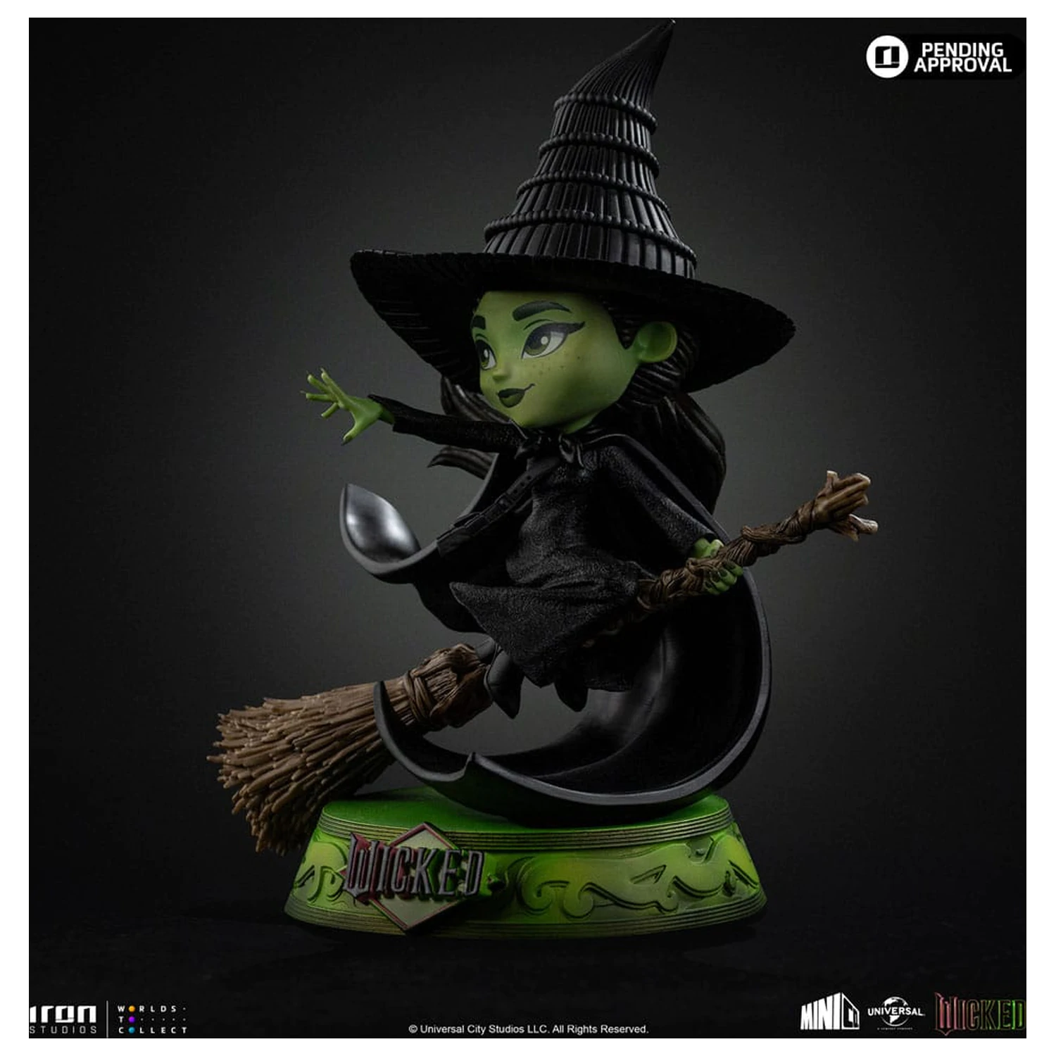 Wicked Mini Co. PVC Figur Elphaba 18 cm Produktfoto