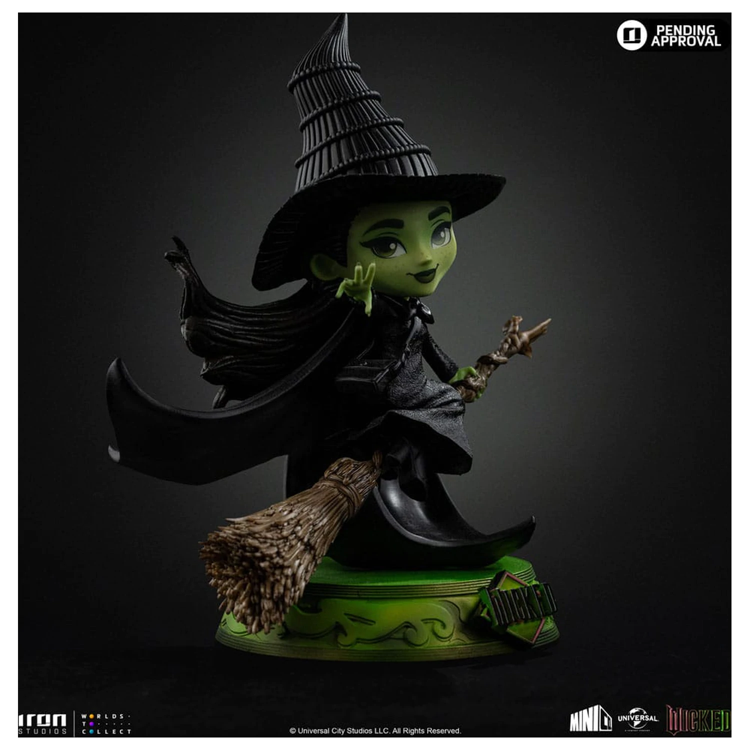Wicked Mini Co. PVC Figur Elphaba 18 cm Produktfoto