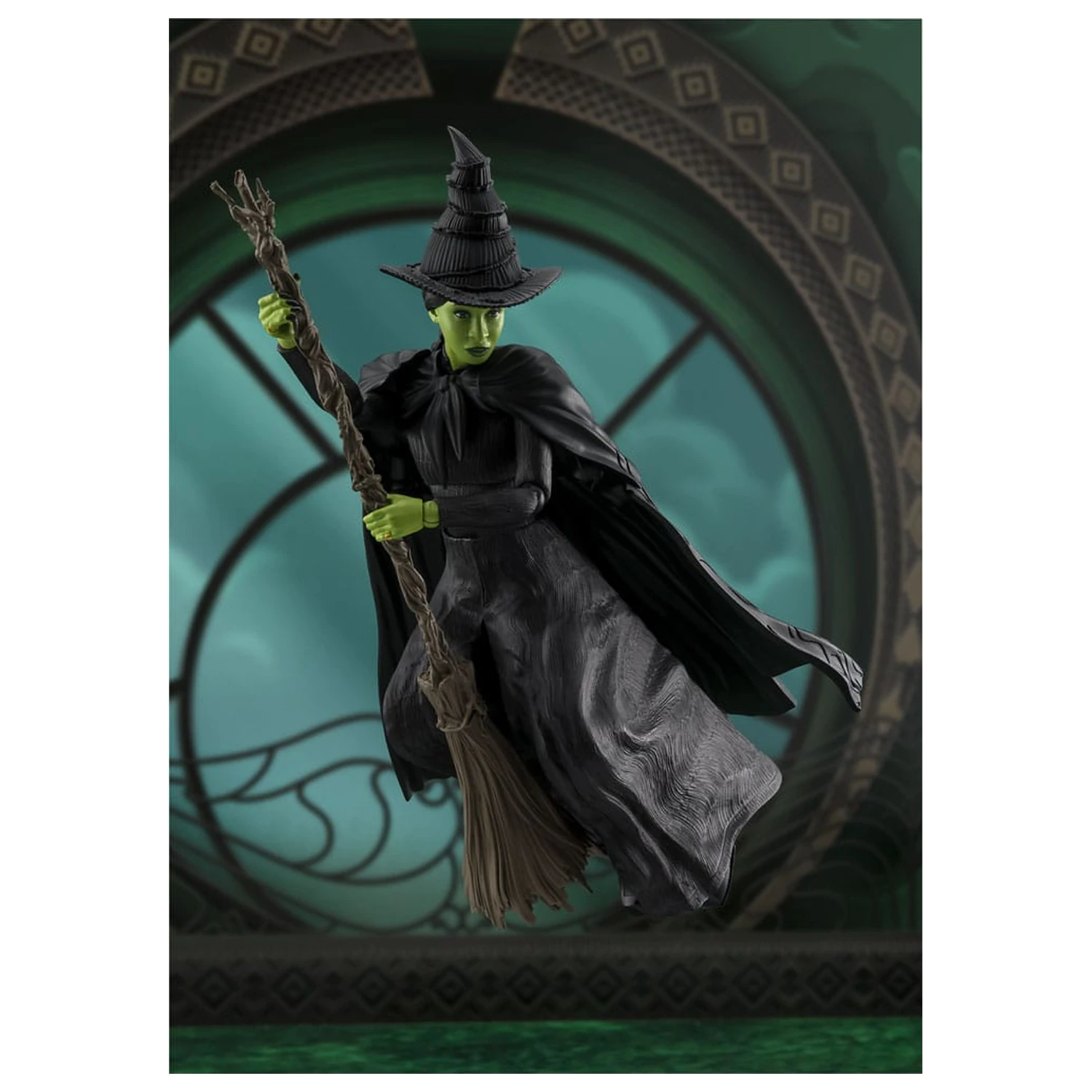 Wicked S.H. Figuarts Actionfigur Elphaba 14 cm Produktfoto