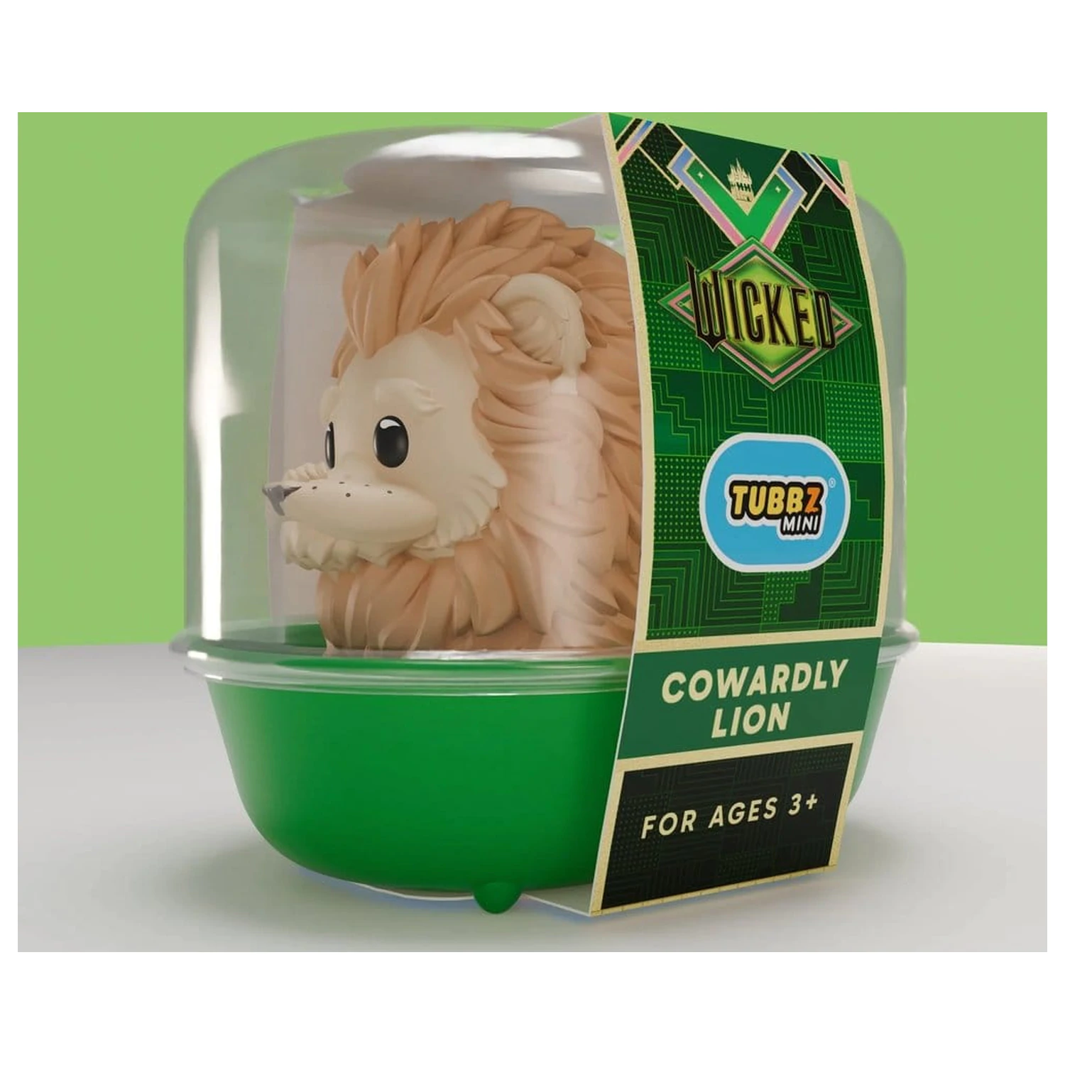 Wicked Tubbz Mini PVC Figur Cowardly Lion 5 cm Produktfoto