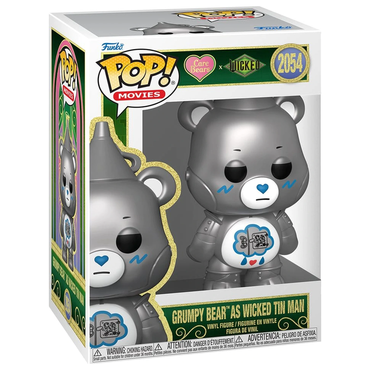 Wicked x Care Bears Funko POP! Vinyl Figur Grumpy Bear as Wicked Tin Man 9 cm Produktfoto