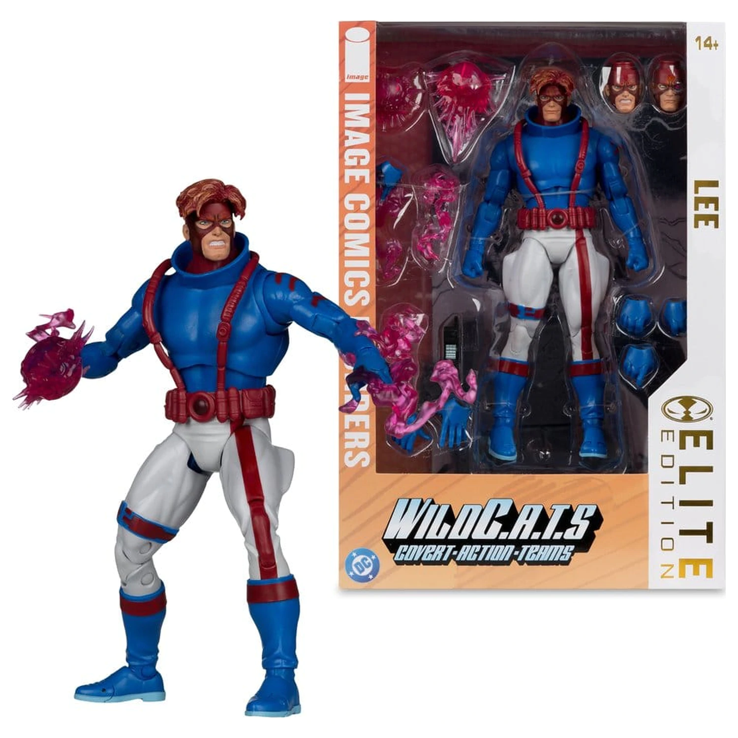 WildC.A.T.S Elite Edition Image Comic Founders Series Deluxe Action Figur Spartan 19 cm Produktfoto