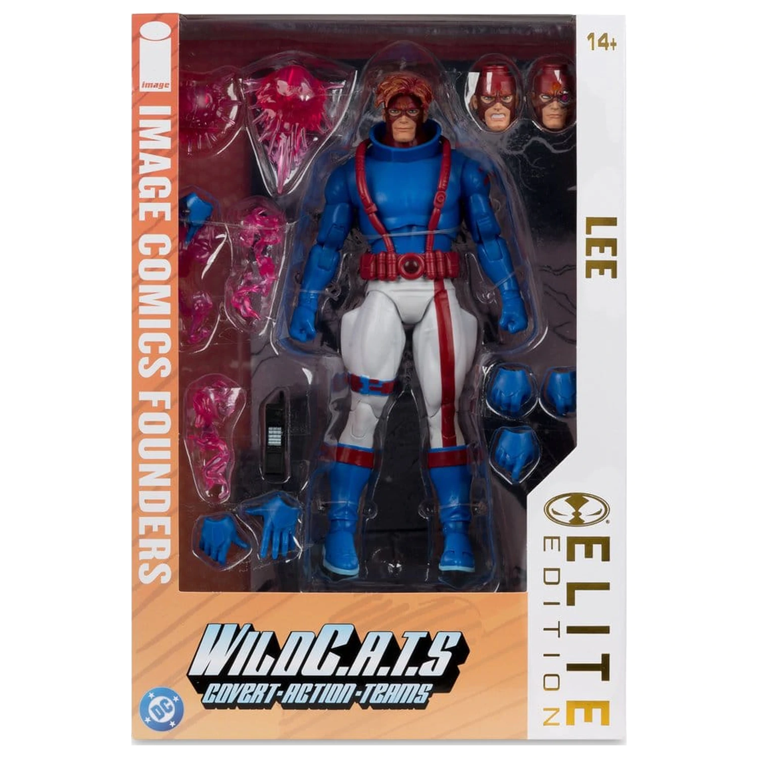 WildC.A.T.S Elite Edition Image Comic Founders Series Deluxe Action Figur Spartan 19 cm Produktfoto