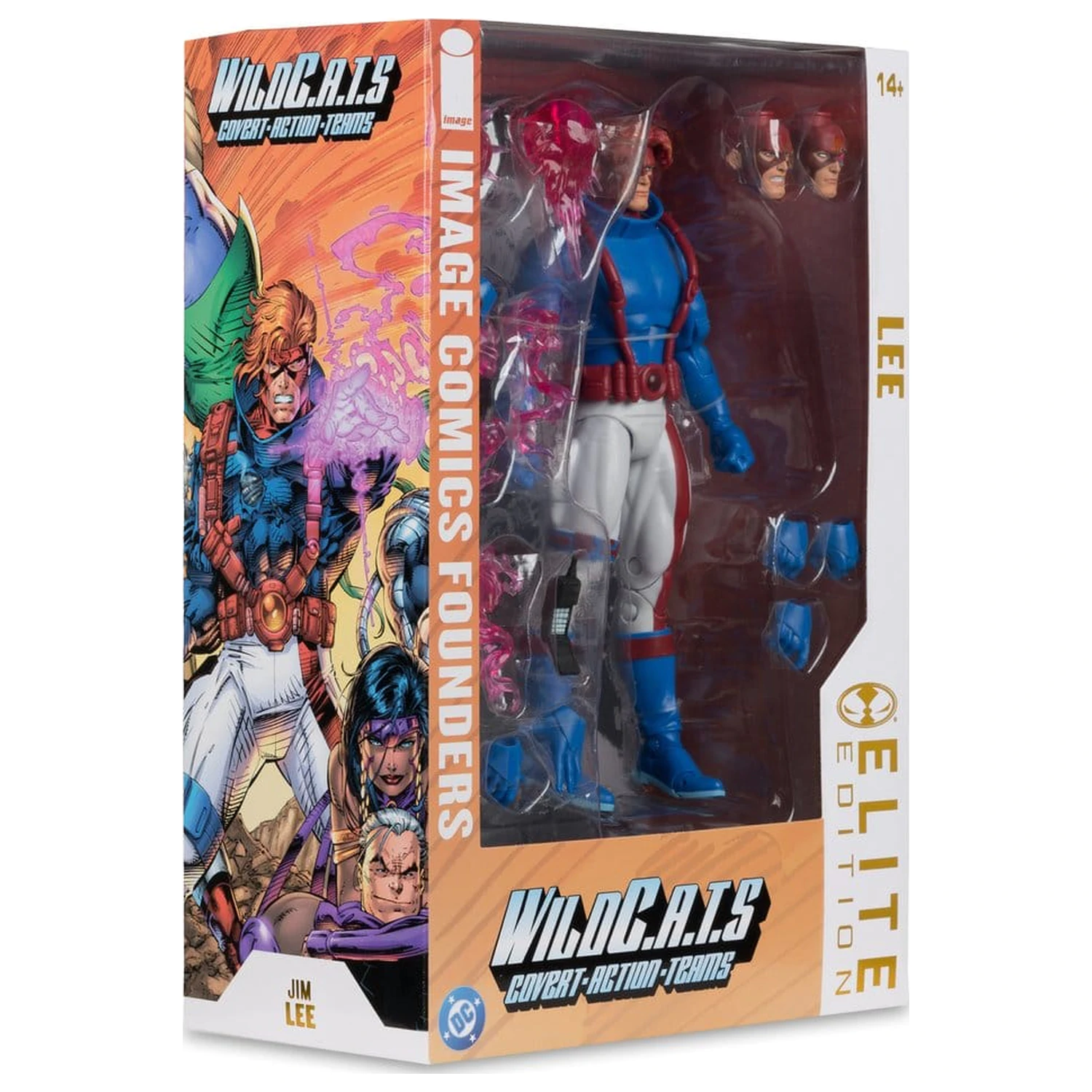 WildC.A.T.S Elite Edition Image Comic Founders Series Deluxe Action Figur Spartan 19 cm Produktfoto