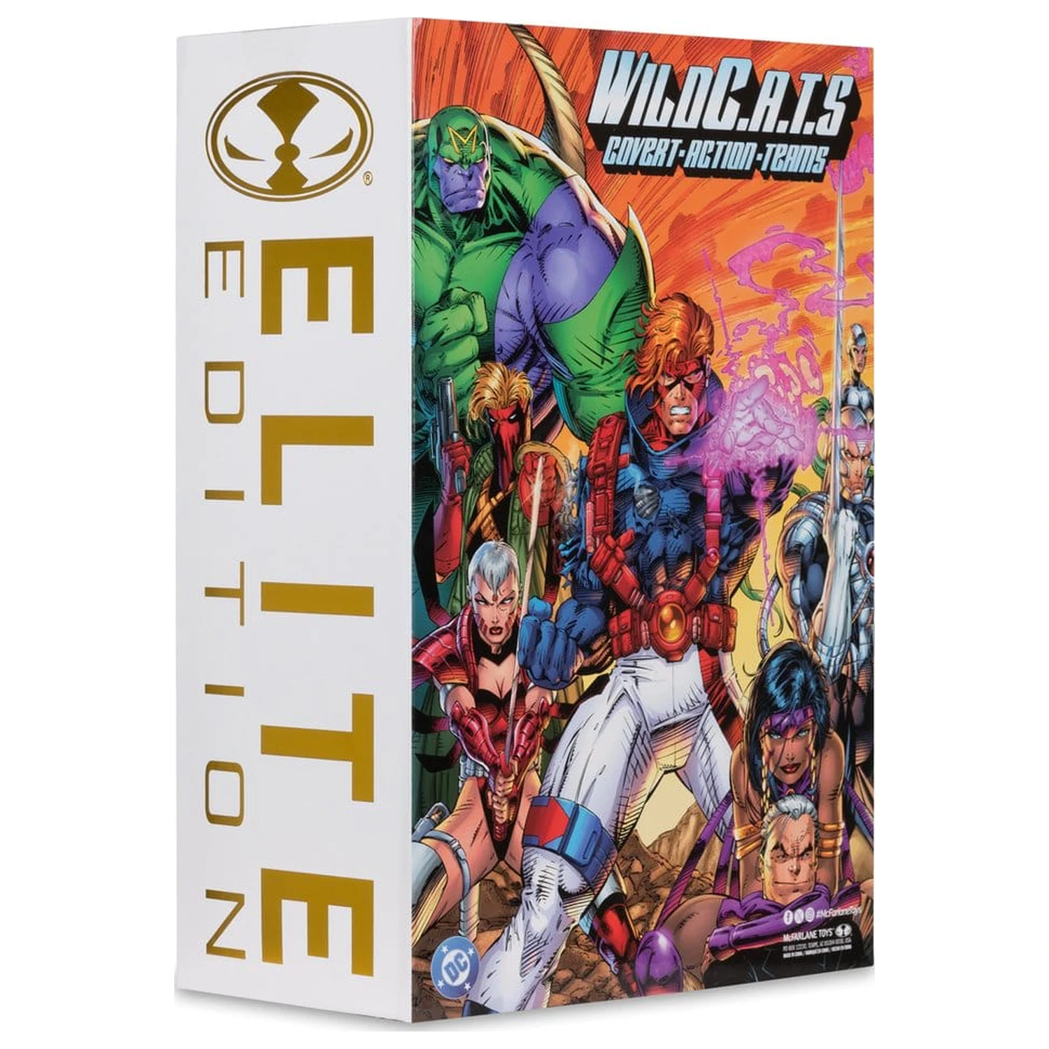 WildC.A.T.S Elite Edition Image Comic Founders Series Deluxe Action Figur Spartan 19 cm Produktfoto