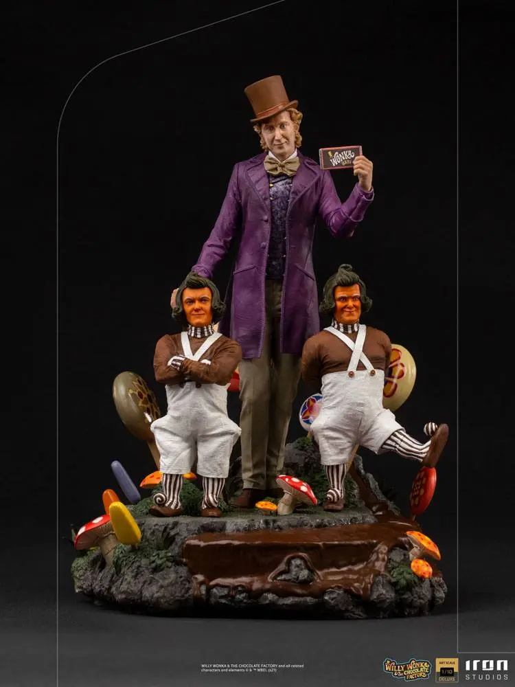 Charlie und die Schokoladenfabrik (1971) Deluxe Art Scale Statue 1/10 Willy Wonka 25 cm Produktfoto