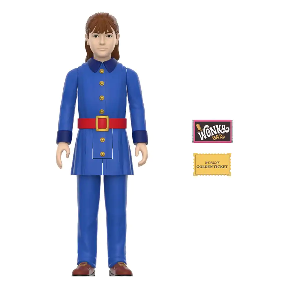 Charlie und die Schokoladenfabrik (1971) ReAction Actionfigur Violet Beauregarde Wave 01 10 cm Produktfoto