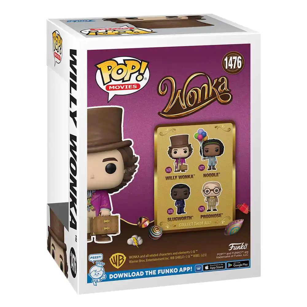 Charlie und die Schokoladenfabrik POP! Movies Vinyl Figur Willy Wonka 9 cm termékfotó