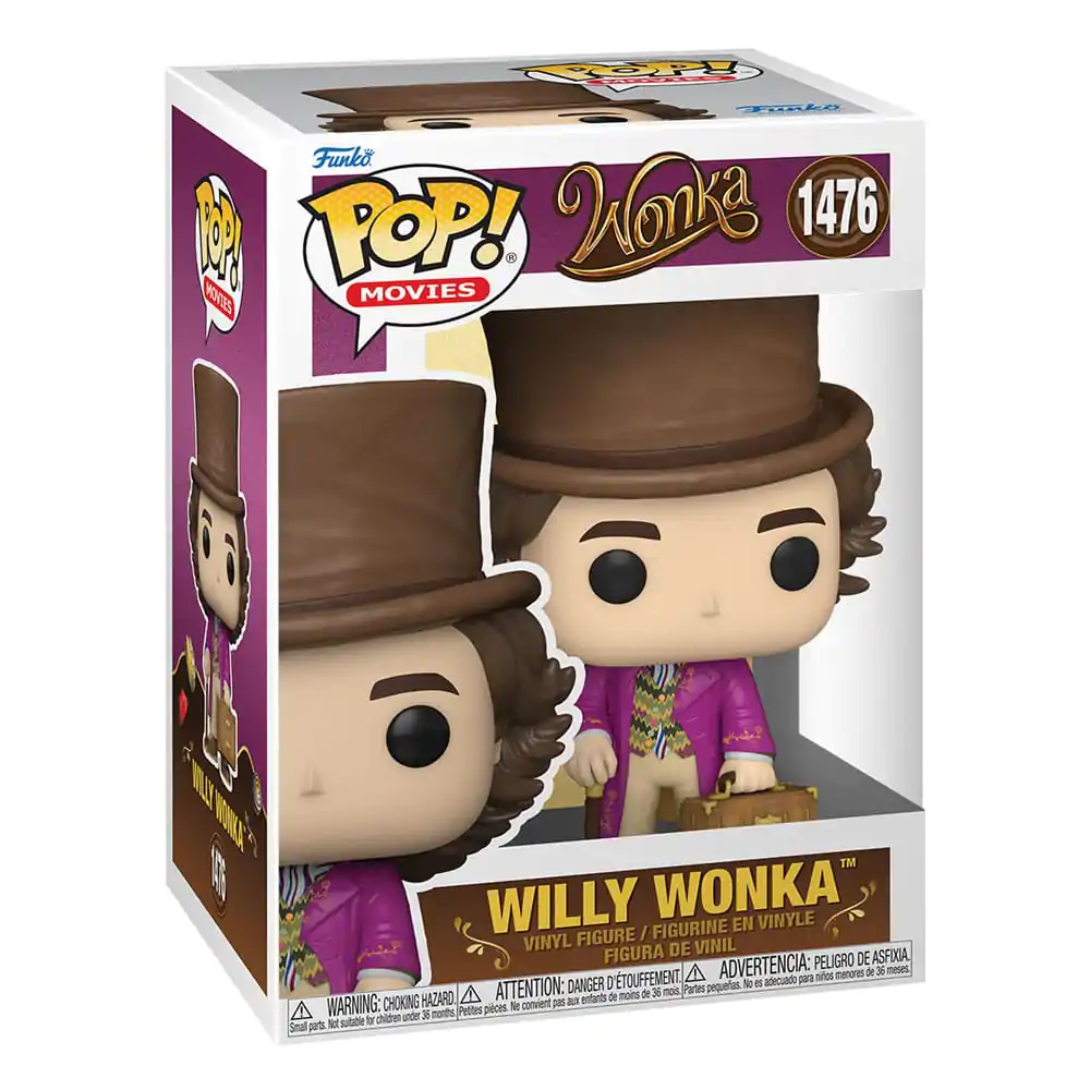 Charlie und die Schokoladenfabrik POP! Movies Vinyl Figur Willy Wonka 9 cm termékfotó