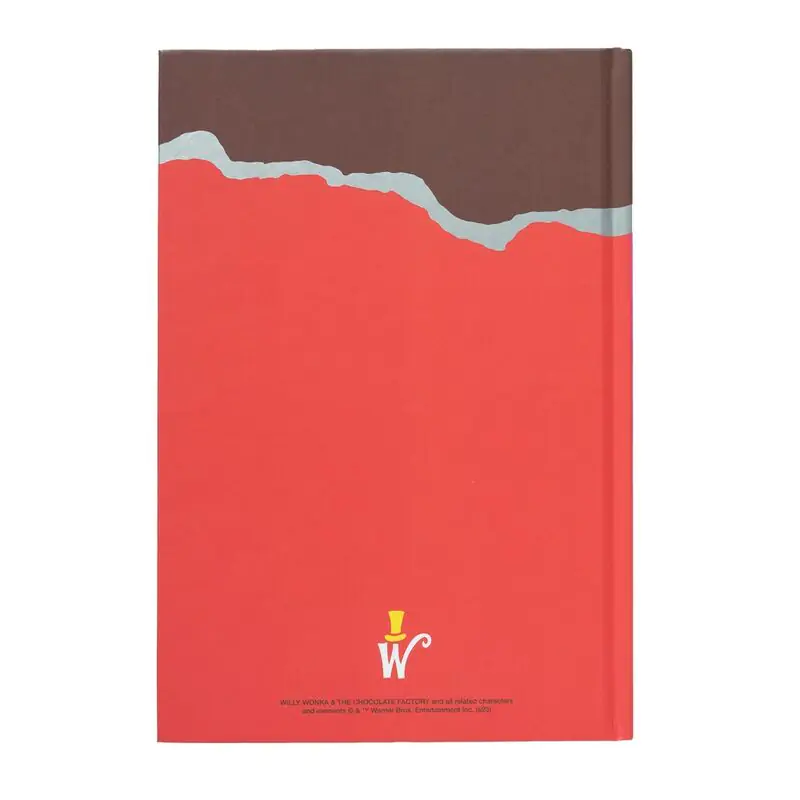 Willy Wonka Wonka Bar A5 Notizbuch Produktfoto